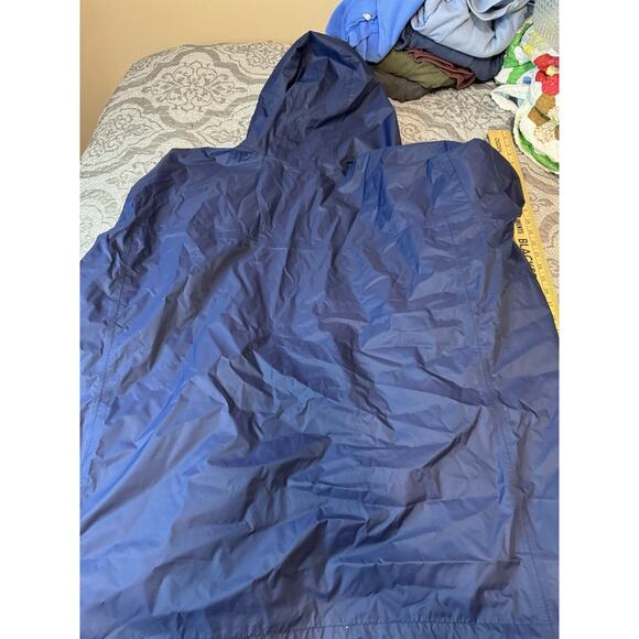 Columbia Omni Tech Jacket Size 4X Navy Zip Rain Coat - Picture 8 of 10